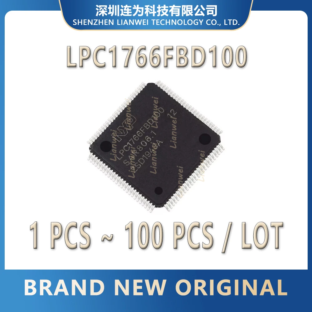 LPC1766FBD100 LPC1766FBD LPC1766 LPC IC MCU Chip LQFP-100