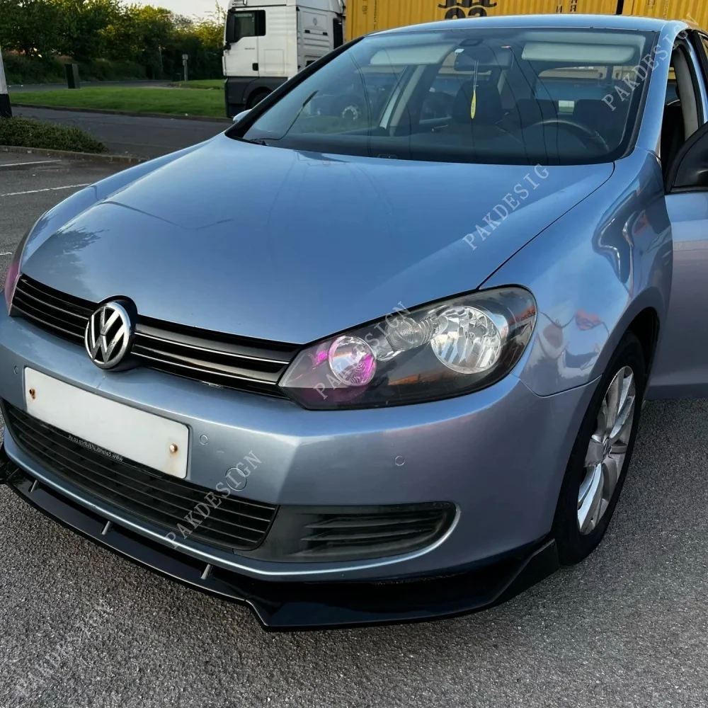 Для VW Golf MK6 Стандартный автомобильный передний бампер спойлер разделитель