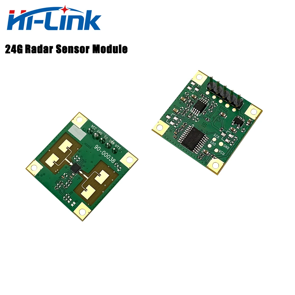 Free Ship 10pcs Hi-Link HLK-LD1115H 24G mmWave Human Presence Motion Detection Sensor Module with MCU
