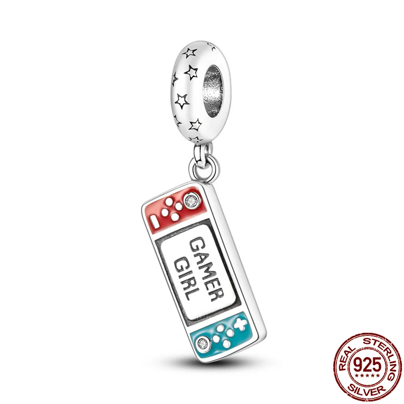 

Женский кулон в виде игровой консоли, из серебра 925 пробы