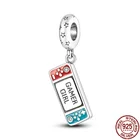 Женская подвеска-Шарм для браслета из серебра 925 пробы