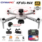 KF102 Макс GPS Дрон с 4K HD камерой 2-осевой анти-встряхивание карданный Профессиональный Квадрокоптер бесщеточный WiFi FPV Дрон VS SG906 Max Pro2