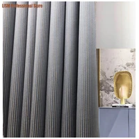 2022 new curtains for living dining room bedroom high precision jacquard light luxury modern minimalist curtains window