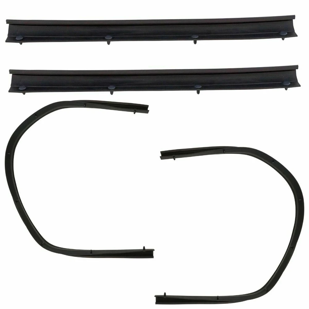

Crew Cab Front Rear Lower Door Weather Strip Seal For Ford F250 F350 1999-2016 1C3Z-26253A24-A F81Z-2520758-AA