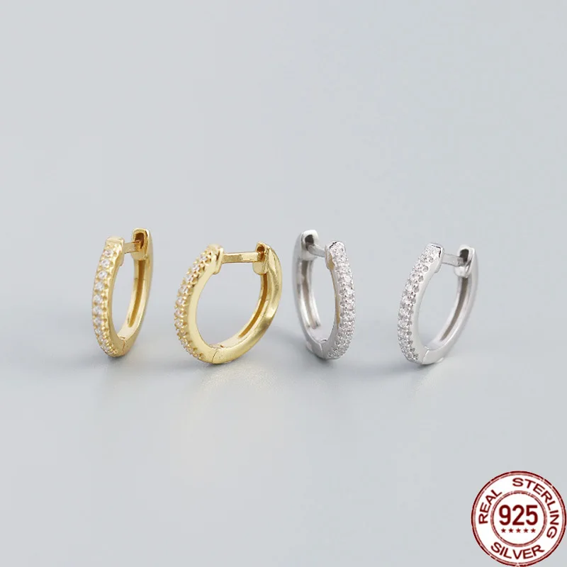 

2022 модные ювелирные изделия для вечеринки E0310 горячая Распродажа S925 Стерлинговое Серебро в стиле Ins минималистское универсальное звено