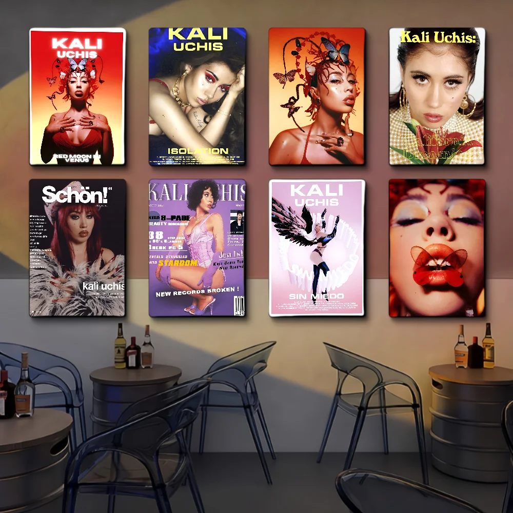 K-Kali U-Uchis фильм липкие постеры винтажные комнаты домашний бар кафе Декор