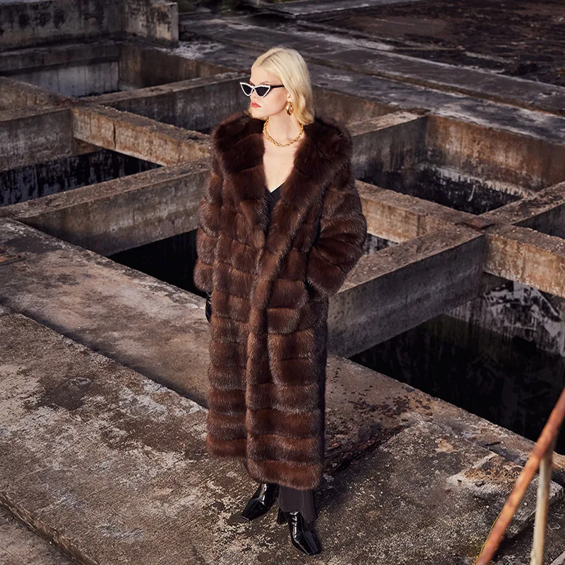 

The Price Of Women's Winter Coats Women Jacket Fur Mink Fur Thick Winter High Street Other Slim Real Fur Female Clothing