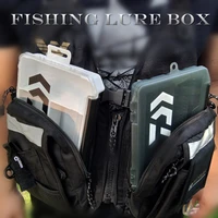 daiwa fishing tackle box multi functional storage case compartments fishing lure spoon hook bait tackle box fishing accessories
