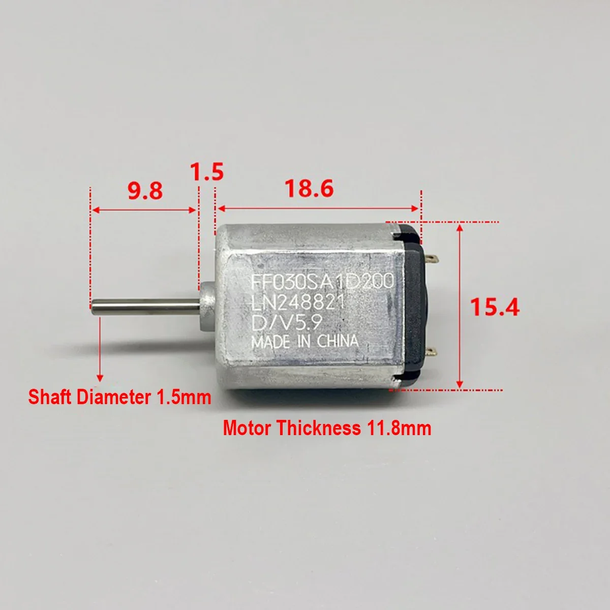 Mabuchi FF030SA-1D200 Двигатель постоянного тока 3 В 6 12780 об/мин Щетка из драгоценного