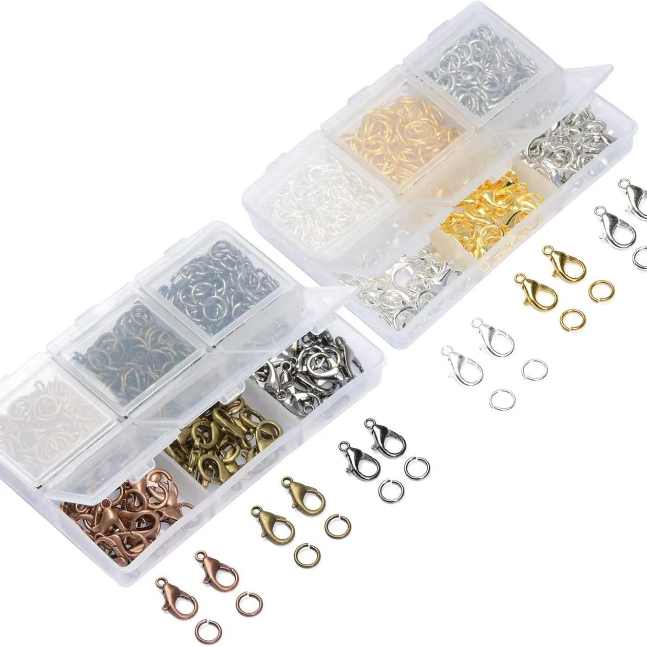 870 шт. 6 элементов застежка-карабин кольцо с замкнутой петлей изготовление