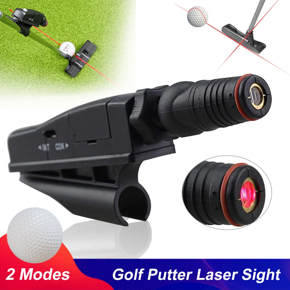 

Golf Putter Sight Portable Golf Lasers Putting Trainer Plastic Golf Putt Putting Training Aim Improve Line Aids Corrector Tools