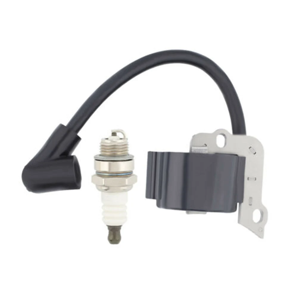 

2pcs Ignition Coil Spark Plug For Stihl FS38 FS45 FS55 FC55 HL45 HS45 Brushcutter 4140 400 1308 String Trimmer Ignition Coil