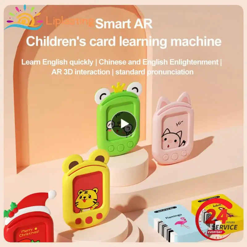 

Intelligent English Toy Card Learning Machine Smart AR Animation Language Translation Children Early Educational Interactive Toy