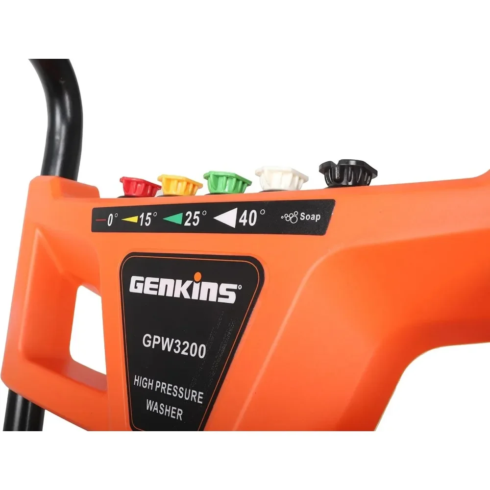 GPW3200 Складная мойка высокого давления с газовым питанием 3200 фунтов на квадратный