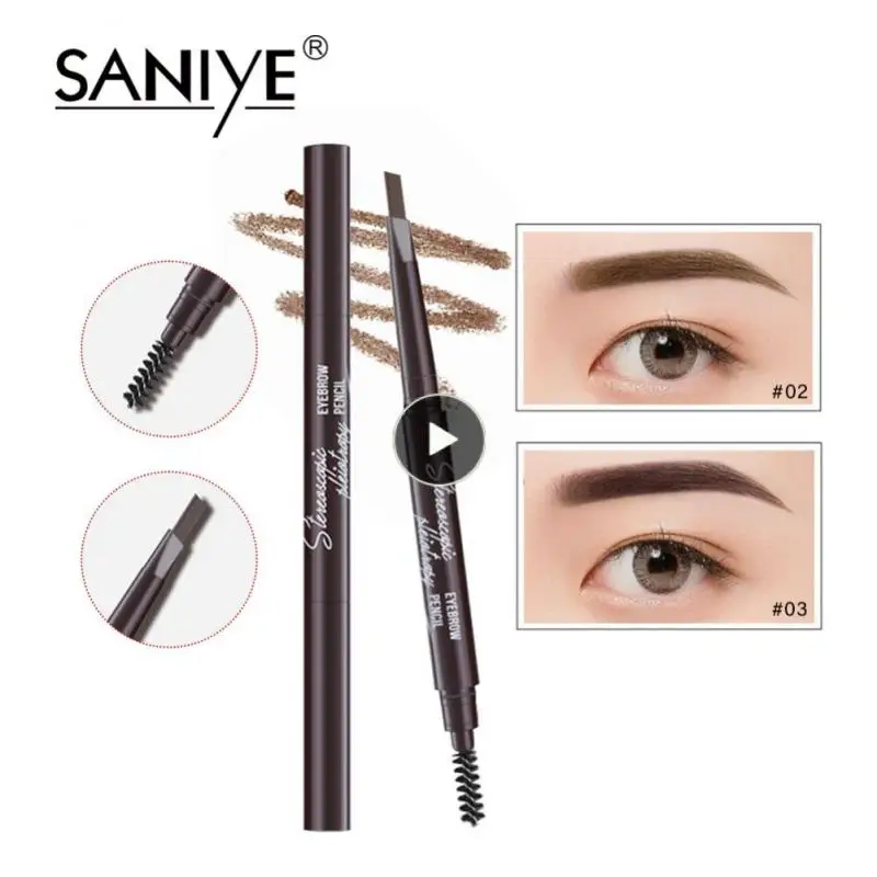 

Easy To Use Eyebrow Tattoo Waterproof And Sweat Resistant High Color Rendering Eyebrow Pencil Coloring Is Natural Eye Makeup