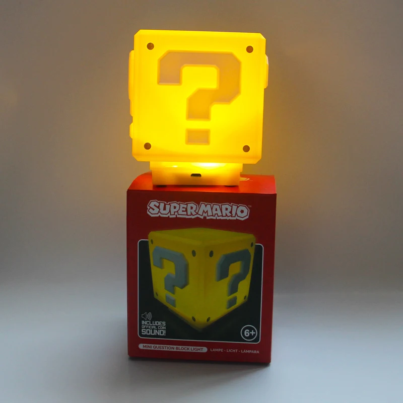 

Super Mario Bros Games Cartoon Night Light Anime Figures Mario USB Charging LED Night Light Children Bedroom Table Lamp Kid Toys