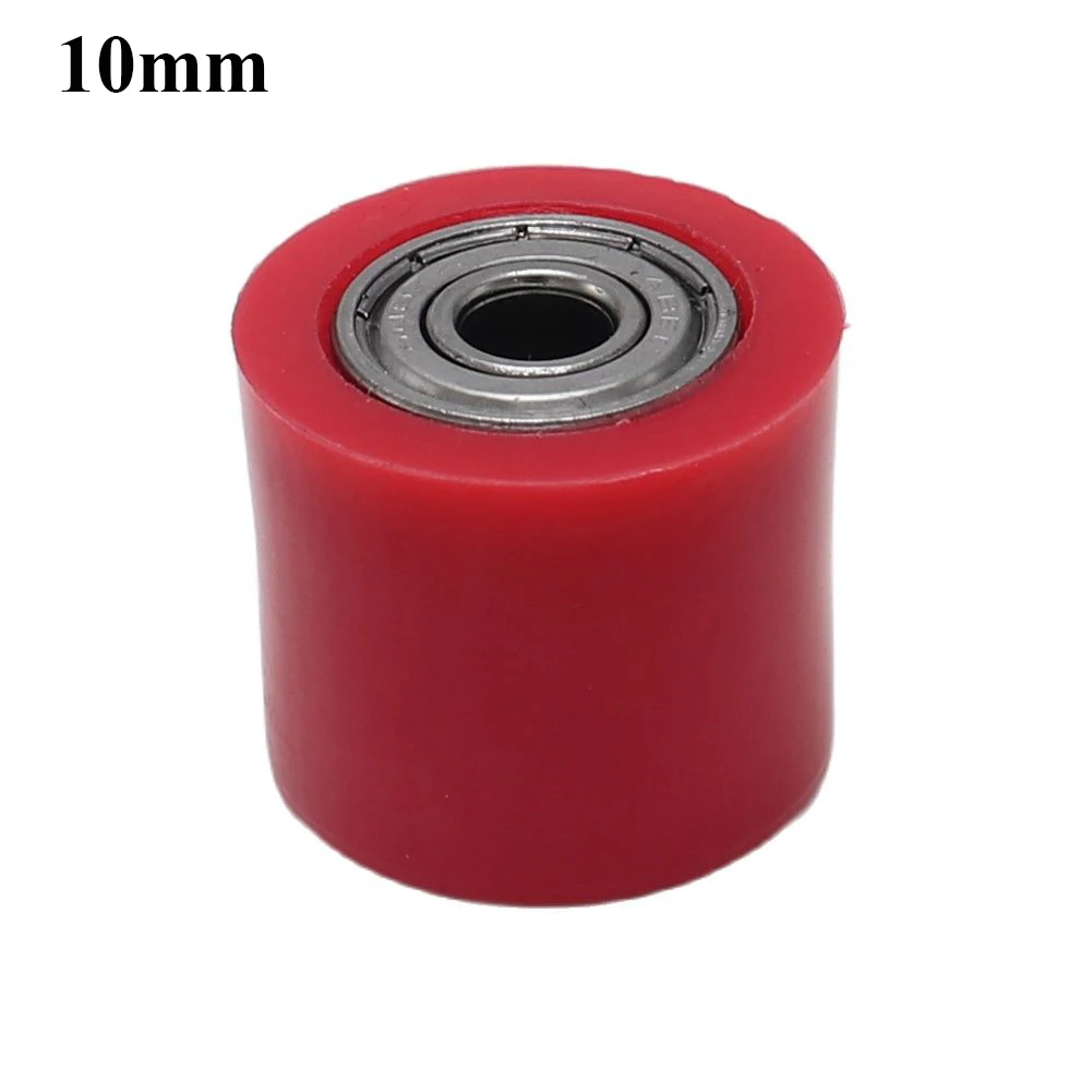 

8/10 мм Приводной цепной ролик, роликовый шкив, натяжитель колеса, направляющая для эндуро, мотоцикла, мотокросса, питбайка, квадроцикла CRF CR XR