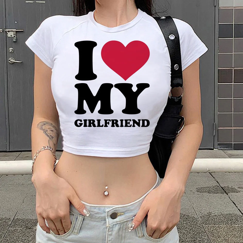 

Кроп-Топ женский с надписью «i Love to Make Boys Cry hippie trashy»