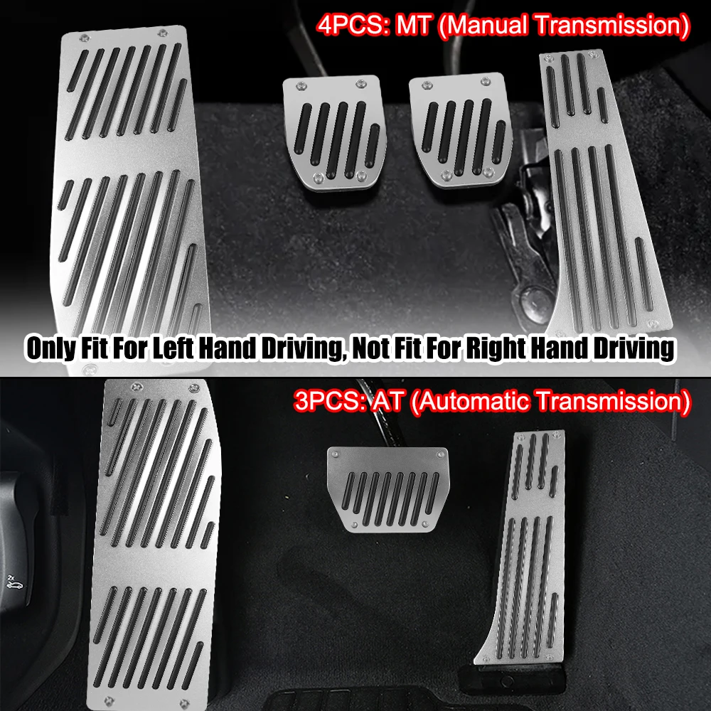 BMW X1 M3 E Series Вставки Для Педалей Из Алюминиевого Серебряного Сплава Автомобильная