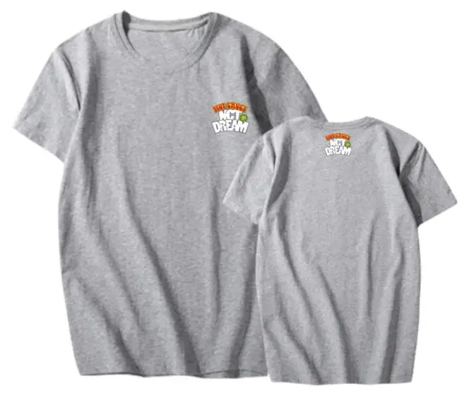 

2022 Summer style kpop nct album hot sauce small logo printing o neck t shirt unisex fashion short sleeve loose t-shirt