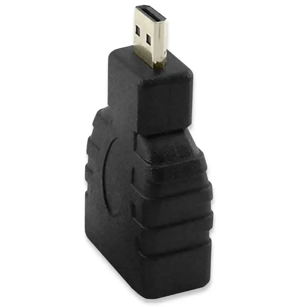 Адаптер HDMI 1 4 мама Micro Тип D папа черный портативный преобразователь видео 3D XHD 4K Full