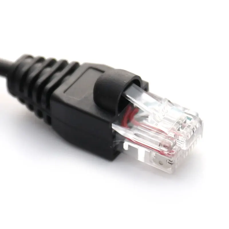 Кабель USB-RJ50 для консоли APC Smart-UPS, замена кабелей AP9827, 940-0127B, 940-127C, 940-0127E с формованной защитной втулкой (art.: 3920d85df8e8d) - 3920d85df8e8d