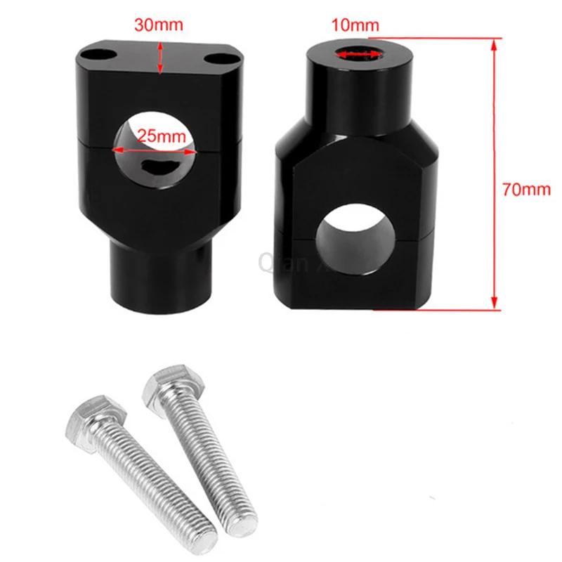 1 пара универсальные алюминиевые крепления на руль мотоцикла 22 мм 25 |