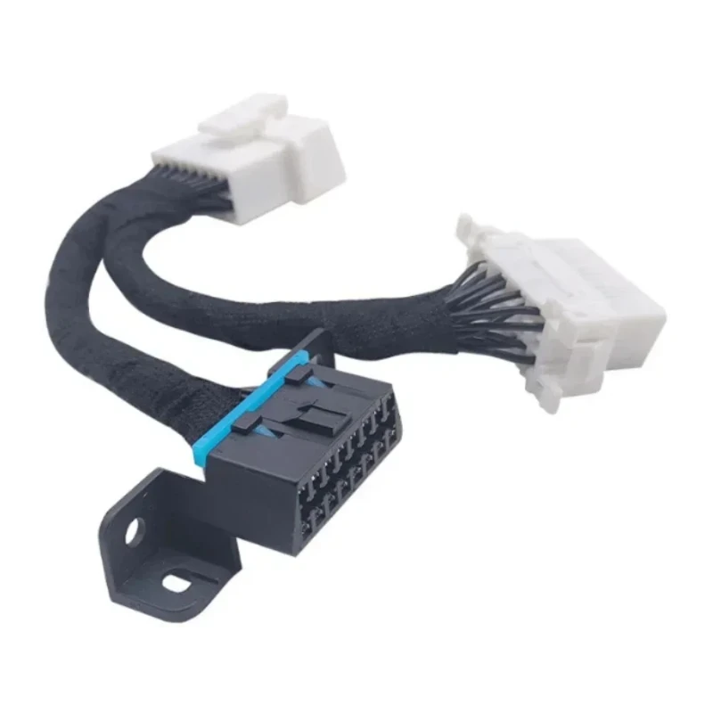 НОВЫЙ DIY OBD 2 YSplitter OBDII OBD 2 1 TO 2 Y Кабель Женский 16-контактный разветвитель Удлинитель Авто Автомобильный разъем Удлинительный кабель Адаптер (art.: 3920d154cea96) - 3920d154cea96