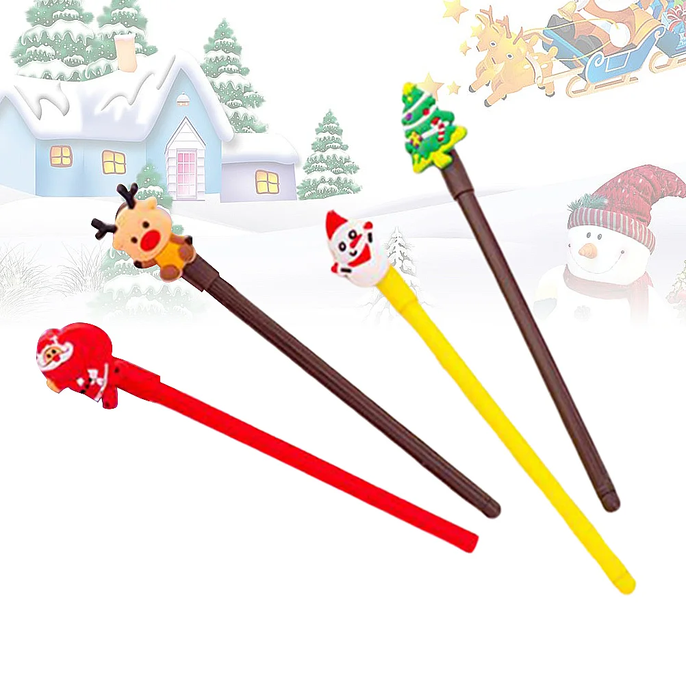 

Penchristmas Pens Cartoon Stationery Fillerwriting Holiday Set Lovely Prizes School Kids Roller Sign Rollerball Ballpointmarker