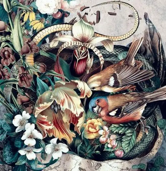 Темный череп стильный стиль хрупкость человека сурореалистичное искусство