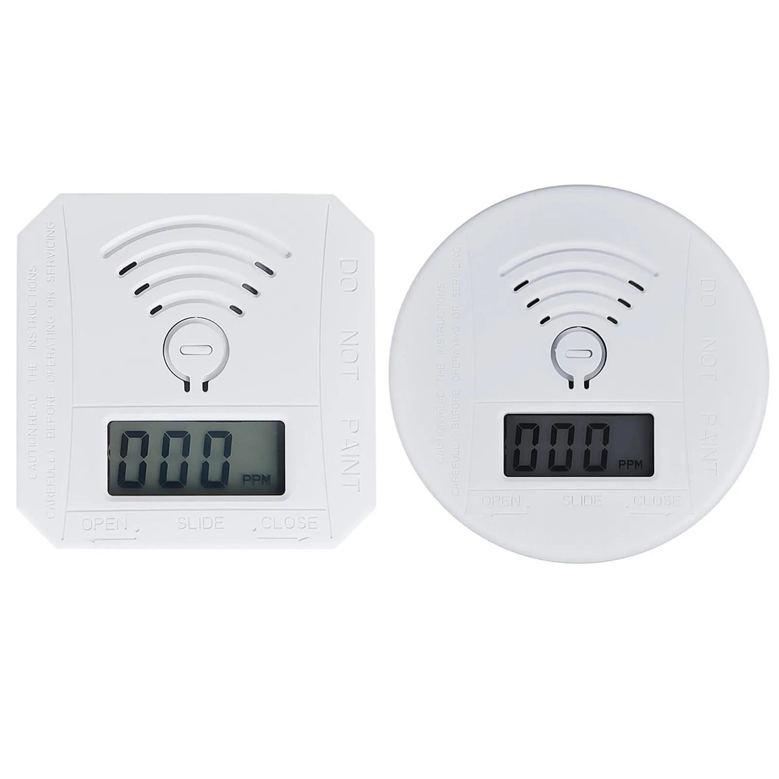 

Carbon Monoxide Alarm CO Sensor With LED Digital Display CO Monitor Detector Tool With UL 2034 Standards For Home Kitchen