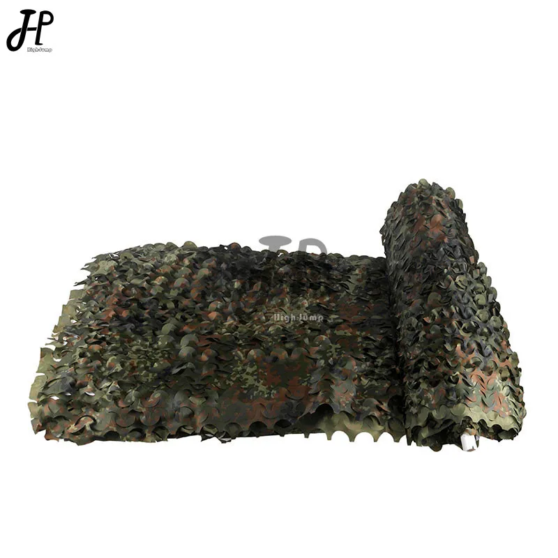 1.5m Wide Army Camouflage Net Outdoor Shade Sails Fence Awning Single Layer Camouflage Military Camping Tent Vehicle Cover Cloth
