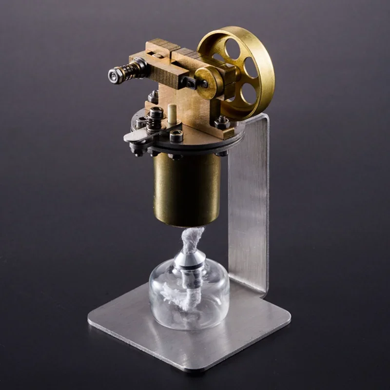 Модель парового двигателя Стирлинга мини-латунный котел спиртовая лампа