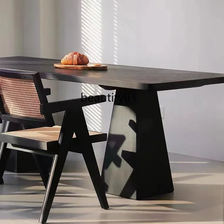 Обеденный стол и стул из массива дерева в китайском стиле