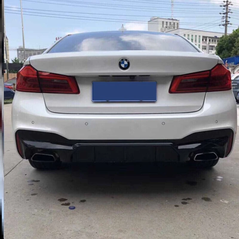 Новый углеродный узор в стиле M5 задний диффузор для губ B-MW 5 серии G30 2021