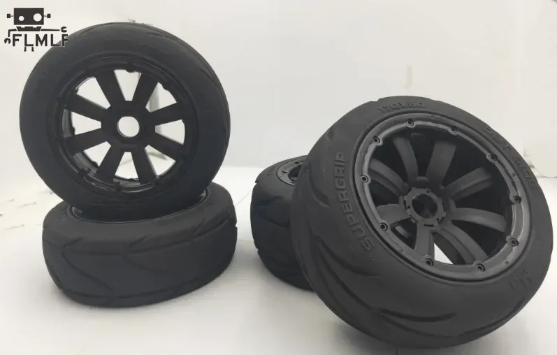 Комплект лысиных шин переднего или заднего на дорожном колесе подходит для 1/5 HPI