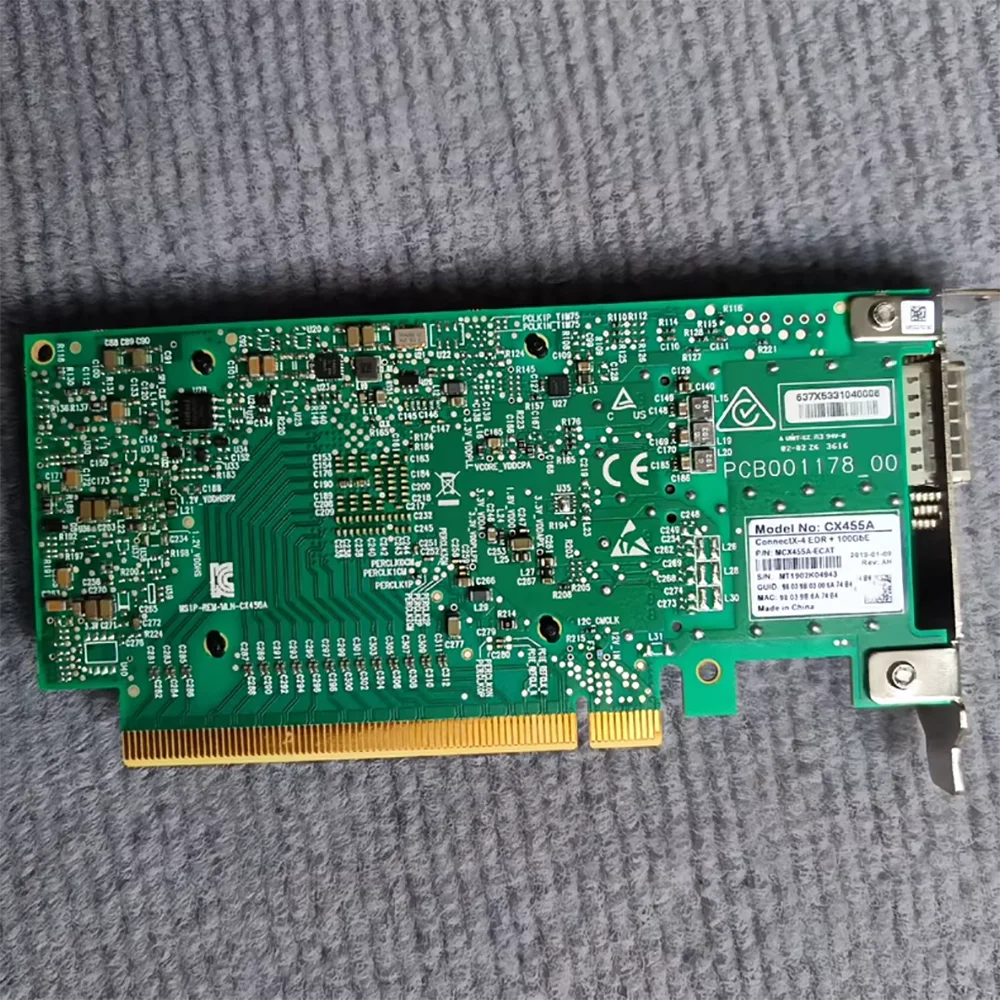 Фото Сетевая карта однопортовая MCX455A-ECAT CX455A №1