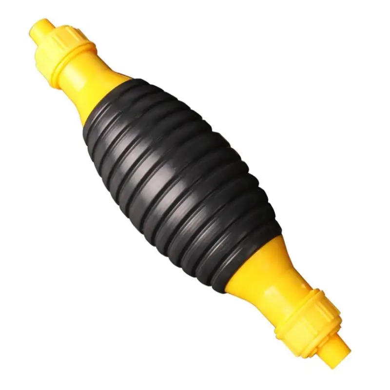 

6x23.2cm Portable Fuel Hand Pump High Flow Siphon Manual Car Transfer for Gas Gasoline Petrol Diesel Oil Liquid Excluding pipes