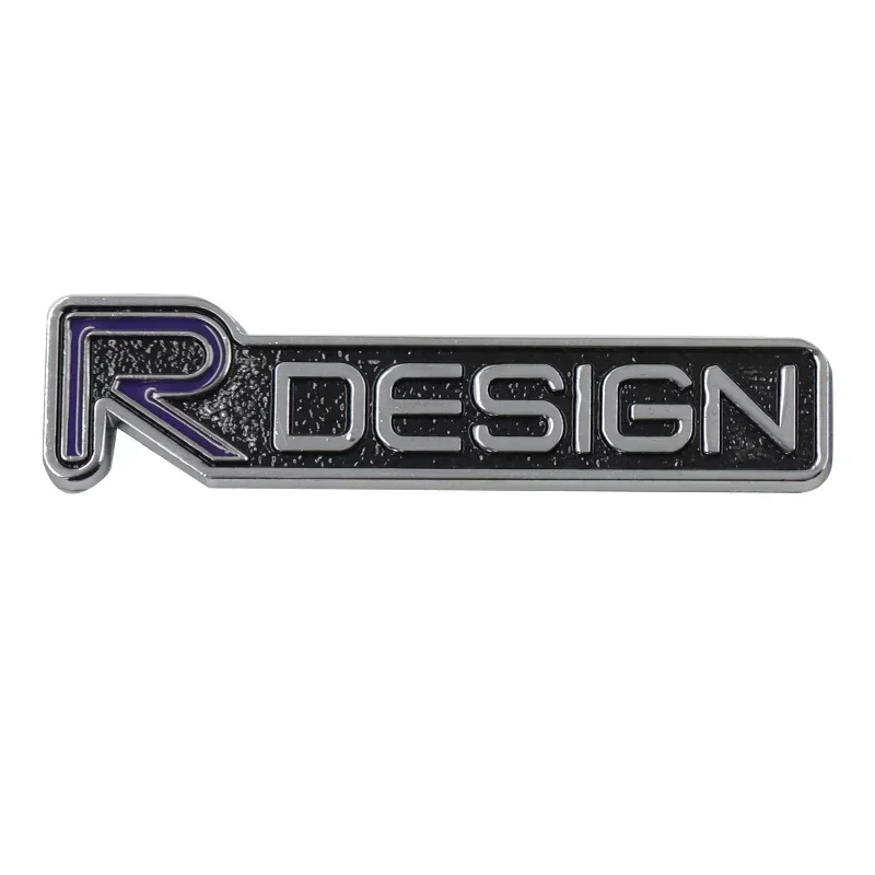 Фото 3D Металлический Логотип R DESIGN, Эмблема-Наклейка на Задний Багажник/Крыло для Volvo Rdesign XC90 S60 XC60 V70 S80 S40 V50 V40 V60 C30 №3
