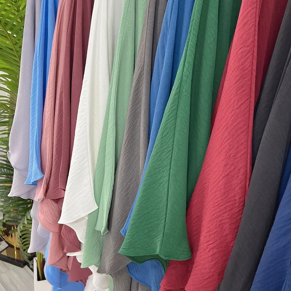 Рамадан Длинный Хиджаб Химар Мусульманские Женщины Молитвенная Одежда Абая