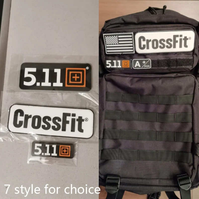 

Tactical Vest CrossFit 511 Sport Army PVC Velcro Patches Military Armband Waterproof Backpack Sticker Clothing Bag Applique