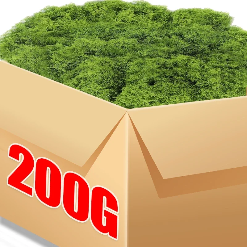 200/30 г искусственный мх зеленый поделки своими руками трава искусственное
