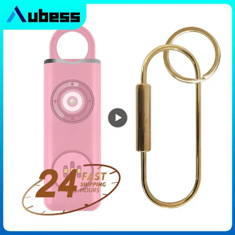 

Self Defense Alarm Durable Portable Women Alarm Mini 4.2v Safety Alarm Emergency Alarm For Womens Field Generic With 130db New