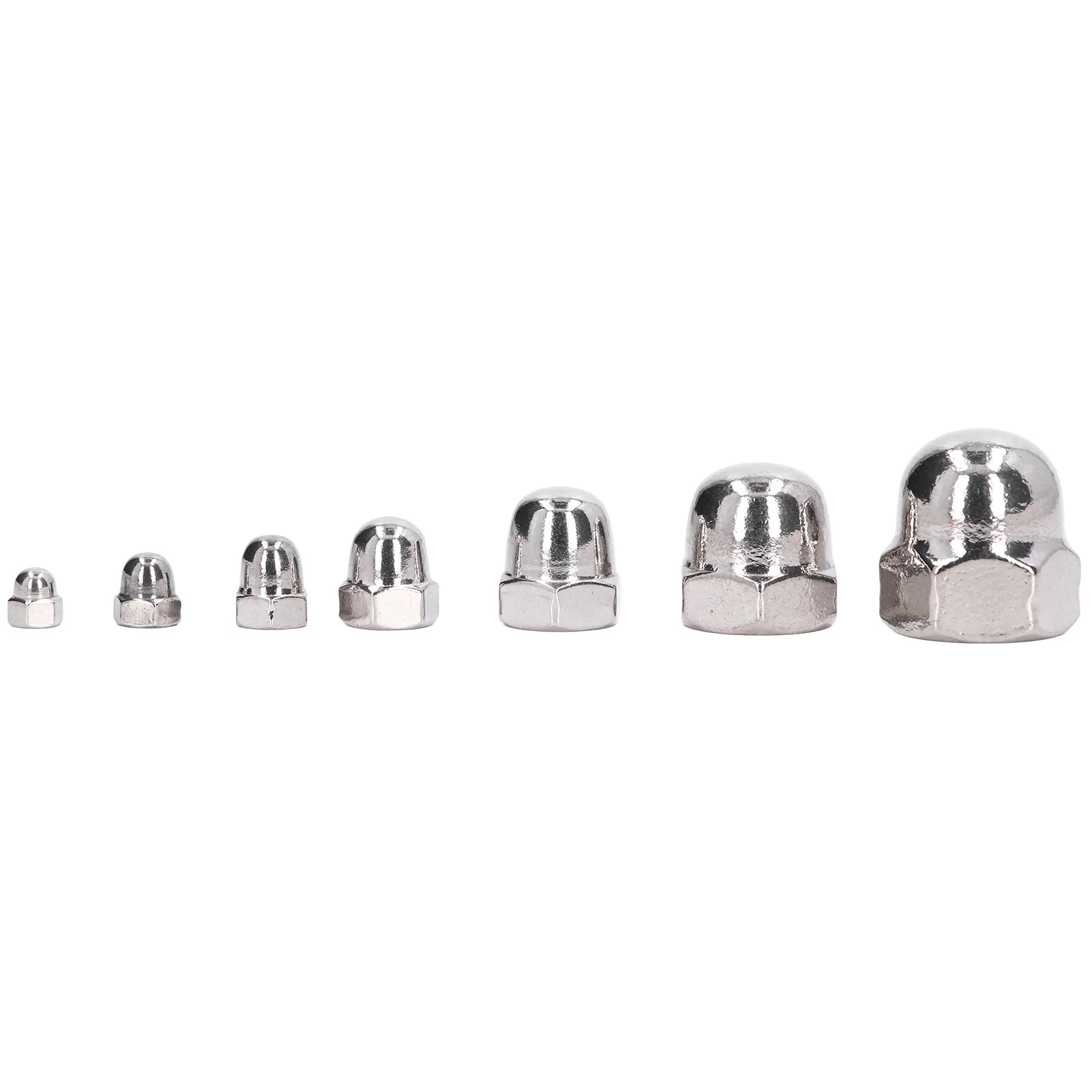 50 шт. Колпачковая гайка 304 из нержавеющей стали набор аксессуаров для