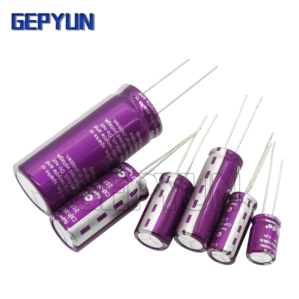 Суперконденсатор фарад конденсатор 3 0 в CDA 1F 2.0F 3.3F 5F 7F 10F 15F 20F 25F 30F 50F 60F 100F 120F 1 шт. |