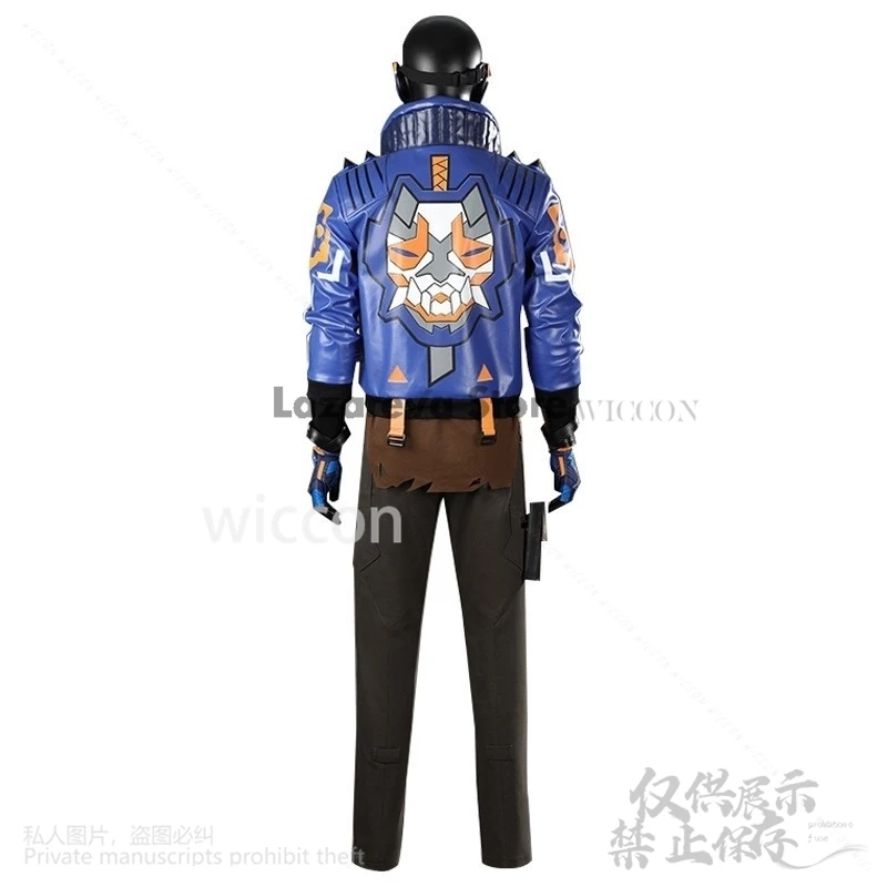 Аниме игра Valorant косплей Йору костюм куртка перчатки мужские нарядные наряды