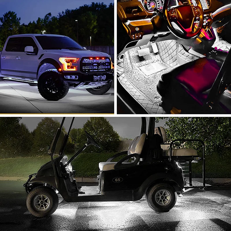 Универсальные дневные ходовые огни 17 см COB светодиодная лампа 800 лм яркий белый