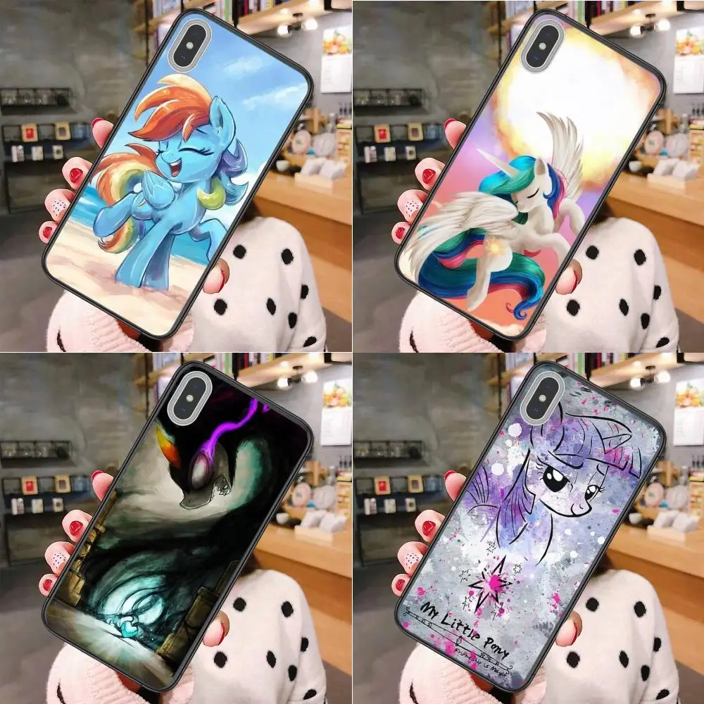 

Flower Rainbow Dash My Little Pony Art Housing Black Etui Trend For Samsung Galaxy J1 J2 J3 J4 J5 J6 J7 2017 2018 Duo Max mini