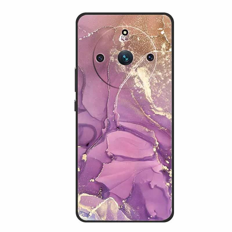 Для Realme 11 Pro Plus чехол мраморный ТПУ силиконовый мягкий для телефона Чехлы OPPO +