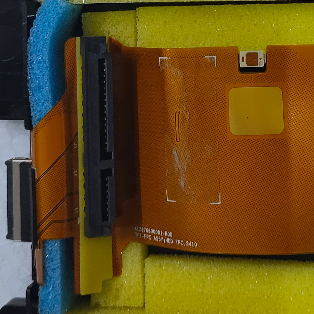 ORIG для Getac S410 410 HDD SSD корпус жесткого диска Base Caddy SATA с разъемом 412876B00001-R00 TF1-FPC FPC |